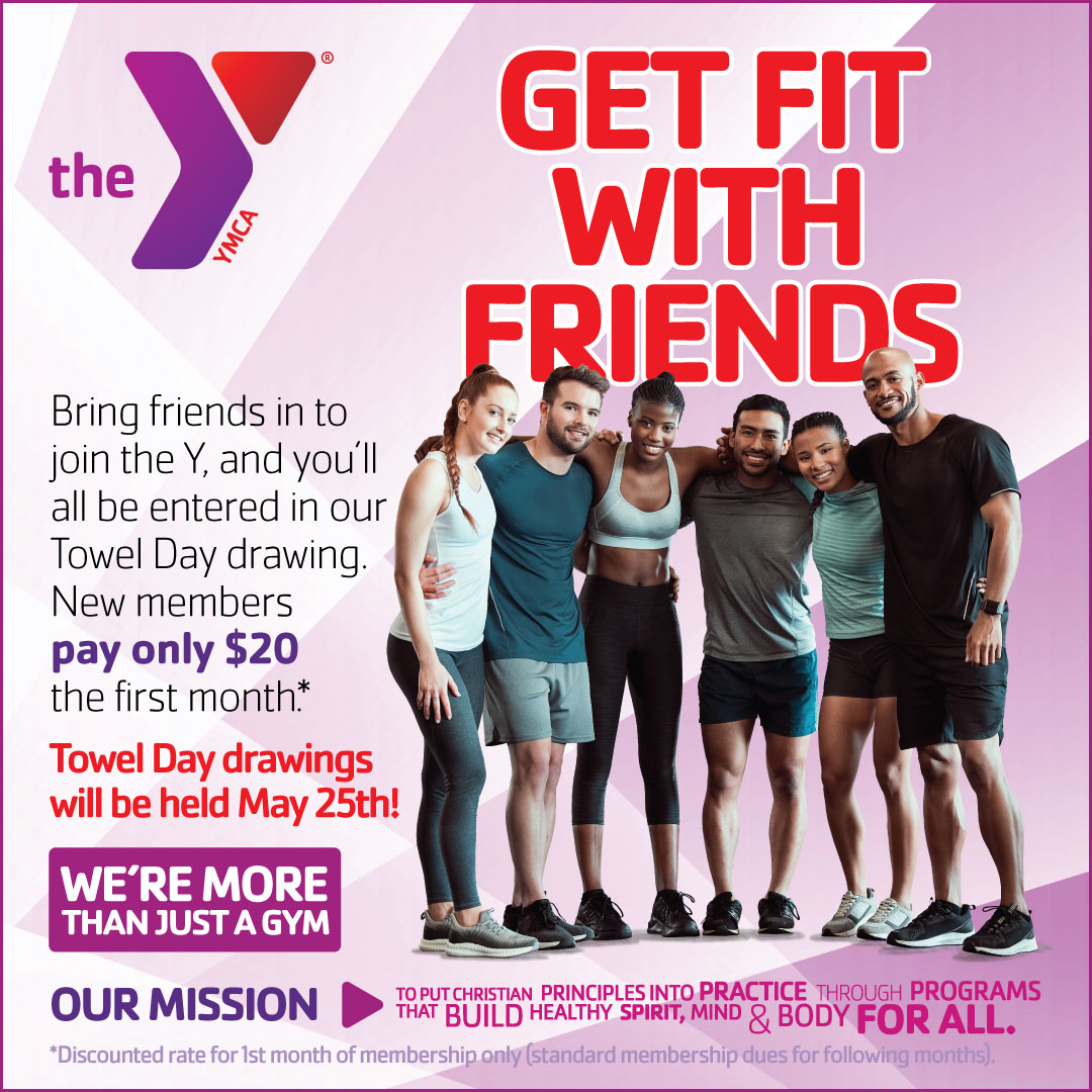Ozarks Regional YMCA - Get Fit with Friends Promotion -May2023-1080x1080