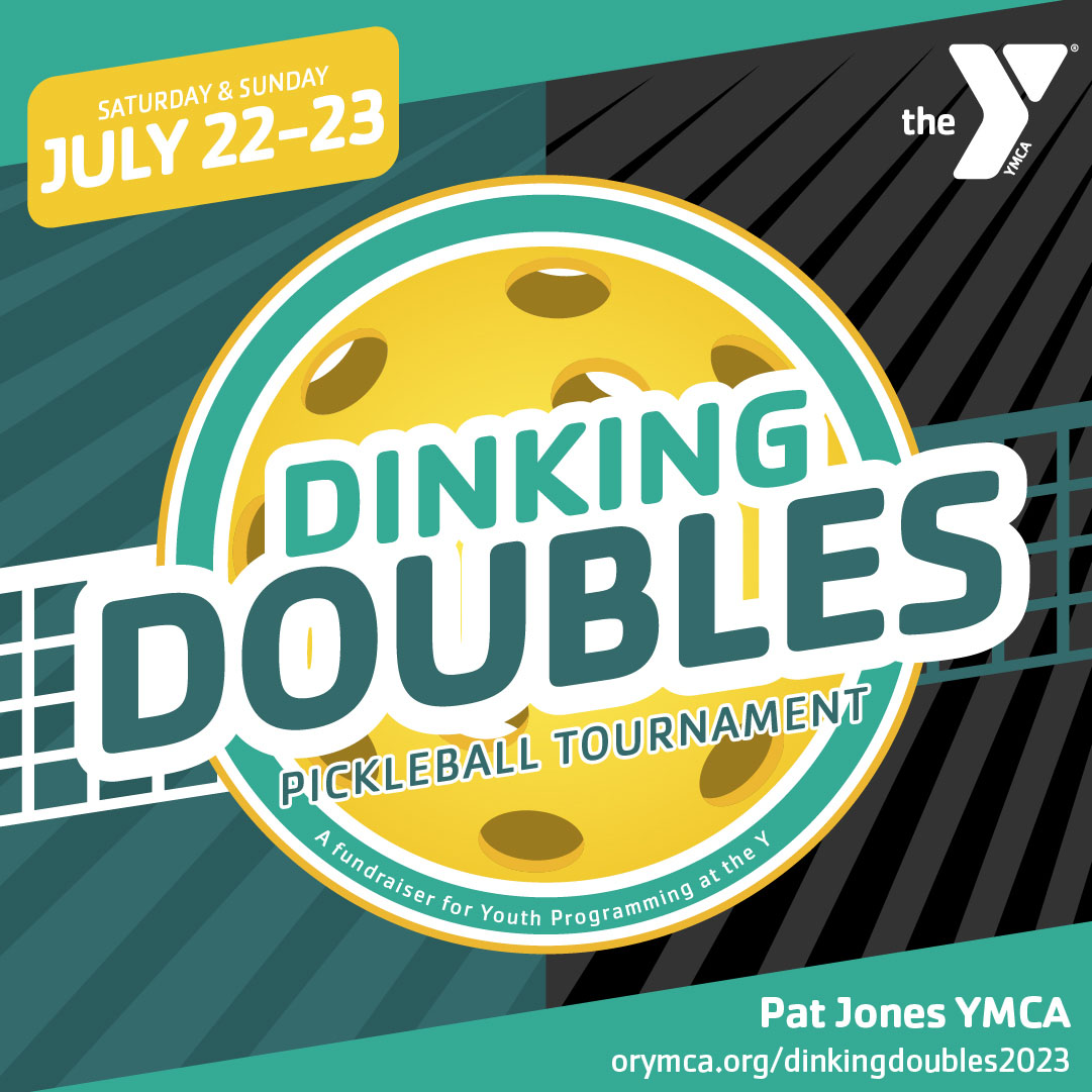 Pat Jones YMCA - Dinking Doubles Tournament 2023 - Feature Image 1080x1080