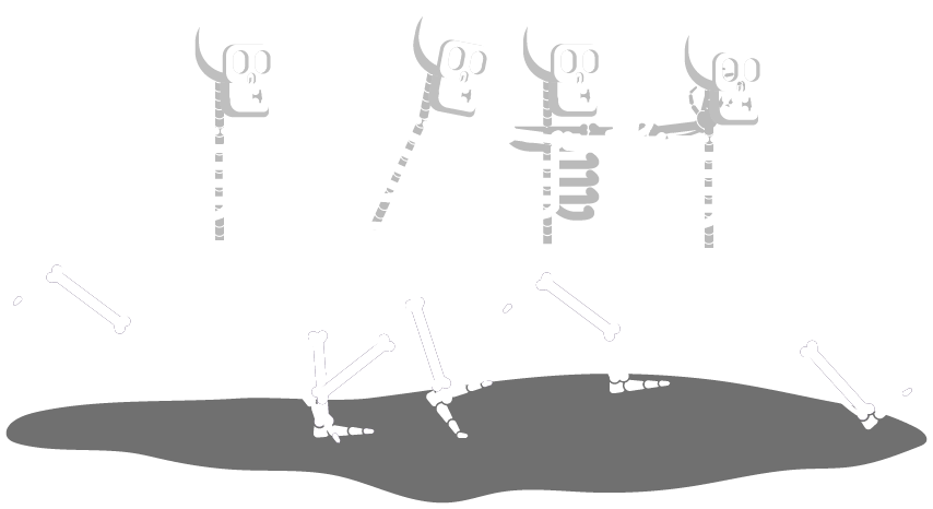 Cassville YMCA Bone Run 5k 2023 Skeletons