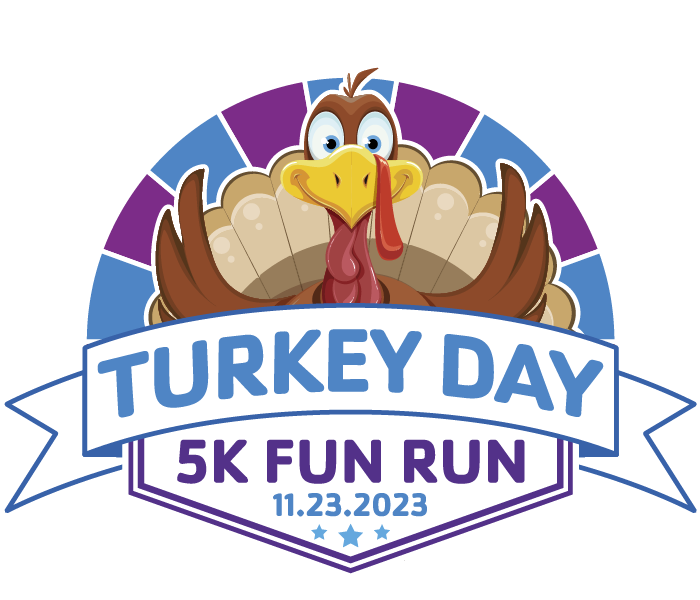 Dallas County Area YMCA - Turkey Day 5k 2023 event logo 700x600