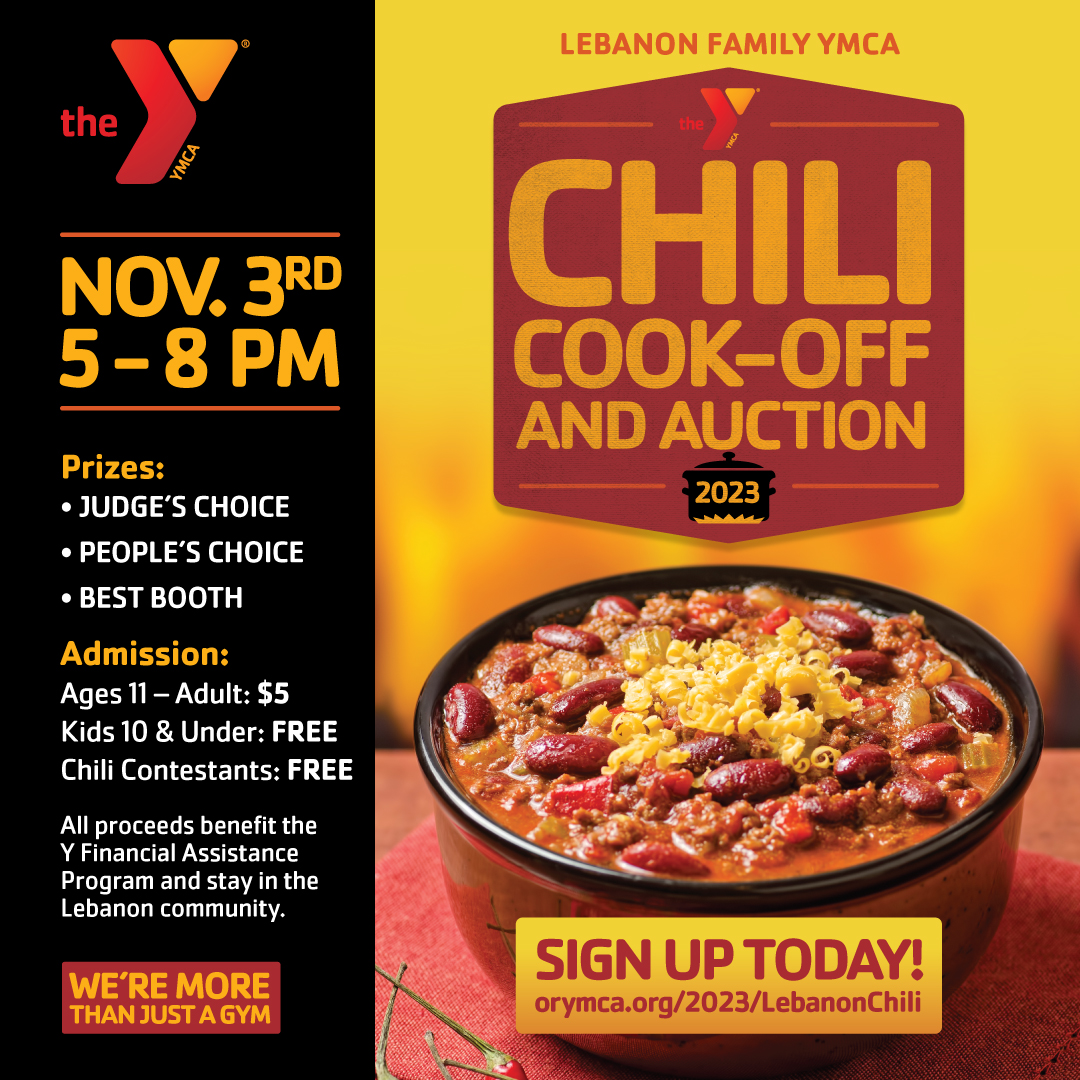 Lebanon Family YMCA - Chili Cook off 2023 Feature